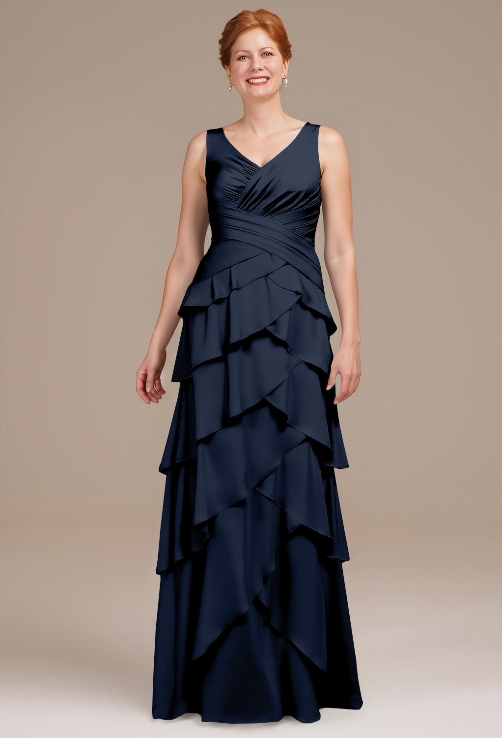AW Addie Dark Navy  Mother of the Bride Dresses